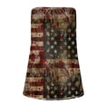 thumbnail image 3 of Mepaouo Tube Tops for Women Off Shoulder Strapless Tank Top American Flag Summer Vacation Bandeau Tunic, 3 of 5
