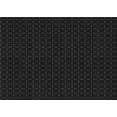 thumbnail image 1 of Ahgly Company Machine Washable Indoor Rectangle Transitional Night Black Area Rugs, 6' x 9', 1 of 7