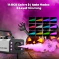 thumbnail image 3 of Máquina de Humo LYJFBD 1200W con Control Remoto Inalámbrico y Luces LED de 14 Colores, 3 of 8