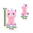 thumbnail image 3 of Peluches de Animalitos Mixtos Importadora La Merced Paquete 8 Pz Tela Ultra Suave Hipoalergénica Mayoreo, 3 of 3