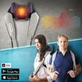 thumbnail image 3 of Miko Shiatsu Neck and Back Massager with Heat, Hands-Free and App Controlled, 3 of 9