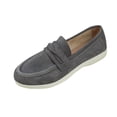 thumbnail image 3 of longantii Womens Orthopedic Shoes Arch Support Non Slip Slip on Nurse Shoes Lightweight Knitted Mesh Stretch Hiking Shoes Comfortable 2026 New Orthopedic Shoes Gray, 3 of 7
