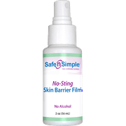 Skin barrier no-sting spray, 2 oz. bottle part no. sns80792 (1/ea)