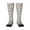 1 Black, variant on Colorful Numbers Print Thigh High Socks Extra Long Stretchy Sock Women Over Knee High Opaque Stocking Daily Wear