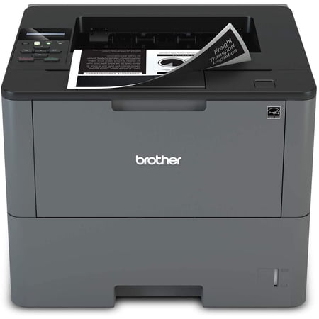 Brother Monochrome Laser Printer, Gray, HL-L6200DW, Wireless Networking, Mobile Printing, Duplex Printing, Large Paper Capacity (Sold without manufacturer warranty)
