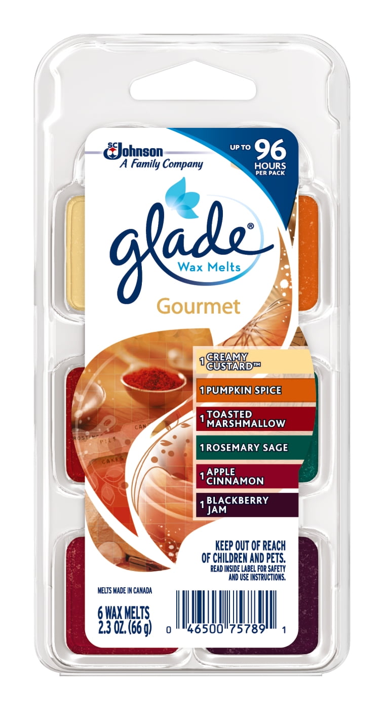Glade Wax Melt Refill Gourmet Mixed Pack 6 ct.