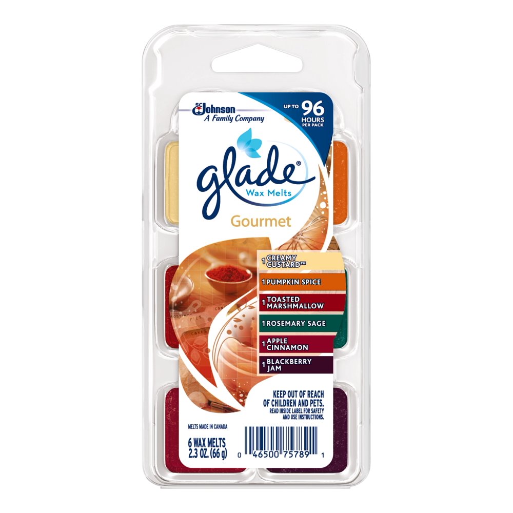 Glade Wax Melt Refill Gourmet Mixed Pack 6 ct.