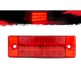 thumbnail image 1 of Plafón Lateral 21 Leds Estrobo Rojo Rectangular TUNELIGHT-RENOVATIO 30871751 12-24 Volts LED Rojo, 1 of 3
