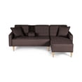 thumbnail image 2 of Sala Modular Reversible Makora Kendall Con Memory Foam, Color Chocolate, Lino Respaldo Reclinable De 3 posiciones., 2 of 10