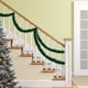 thumbnail image 5 of ¡Liquidación! Guirnalda navideña para interiores, corona de agujas de pino navideñas con corona navideña artificial verde, decoración de chimenea de invierno para el porche, corona navideña, corona, 5 of 6