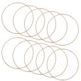 thumbnail image 1 of 10 Pcs Anneaux Ronds en Métal Attrape-Rêves DIY Accessoires d'Ornement, 1 of 8