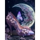 thumbnail image 1 of Fantasy High-Heeled Landscape Diamond Painting New 2023 DIY Mosaic Diamond Embroidery Dream Princess Shoes 5D Cross Stitch S468round 90x120cm Gao Jinjia LED, 1 of 2