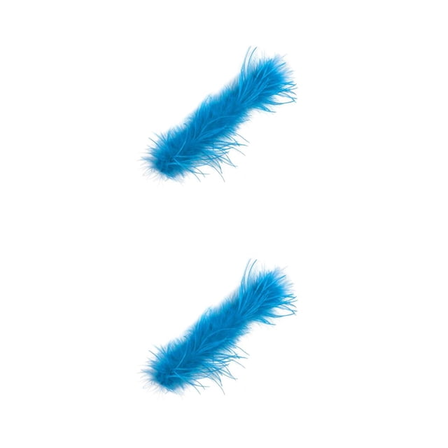 Minnieouse de plumas decorativa DIY reemplazo disfraz de fiesta de Halloween lago azul 2Conjunto