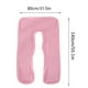 thumbnail image 3 of Fiudx Almohada de Maternidad, Cómoda Almohada En Forma para El Vientre, Funda Lavable de Terciopelo de Cristal, Diseño Ergonómico, Ideal para Dormitorio, Leer y Amamantar, Recuperación Posparto para, 3 of 6