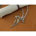 thumbnail image 3 of Large Sterling Silver Tidus Necklace from Final Fantasy X, 3 of 5