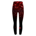 thumbnail image 6 of lcziwo Holiday Leggings for Women 2025 New Years Eve Glitter Sparkle Print Legging Pants Casual Full Length High Waist Tummy Control Yoga Tights Multicolor XL, 90 Percent off Clearance Sale, 6 of 7