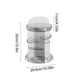 thumbnail image 3 of SPOORYYO 360 Degree Rotating Desktop Organizer - Multi-Layer Storage Rack for Bathroom, Kitchen, Bedroom, and Hallway, 3 of 6