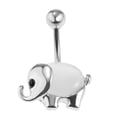 thumbnail image 4 of Piercings de de para mujer, colgante, anillos de inversos - Plata, 1.6mm Fernando Ombligo, 4 of 8