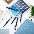 thumbnail image 5 of 12 Pieces Ballpoint Pen with Stylus Tip, 1.0 mm Black Ink Metal Pen Stylus Pen for Touch Screens, 2 in 1 Stylus Ballpoint Pen, 5 of 7