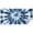 Blue White Tie, variant on Colorful Tie Dye Mandala Pattern Rectangle Tablecloth 60"x84",Waterproof Polyester Rectangle Table Cloth, Wipeable Spillproof Polyester Tablecloth for Dining, Camping, Indoor and Outdoor