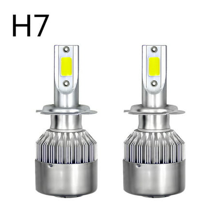 2pcs 36W C6 6000K Cold White H1 H3 H4 H7 H8 880 9005 9004 9006 9007 LED Headlight Bulb 3800LM Beam Car Head Lamp (Best Led H1 Bulbs)