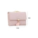 thumbnail image 4 of Cartera Corta De Cuero Pu Con Hoja / Hebilla Para Mujer, 4 of 4