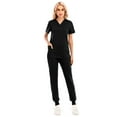 thumbnail image 2 of TAIAOJING Women's Scrubs Set With Pockets 2 Piece Outfit Casual Suit Set, 2 of 9