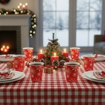 Dmlowu 25pcs Christmas Paper Cups - Merry Xmas Decor Disposable Cups & Coffee Cups, Exquisite Christmas Cups for Daily Use Holiday Party Christmas Decorations