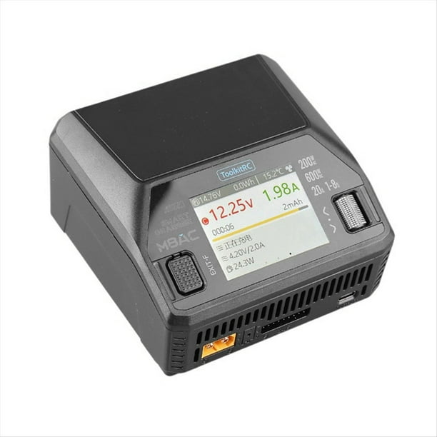 HTRC cargador de batería T240 Duo Lipo, pantalla táctil, AC 150W DC 240W, doble canal RC, para HTRC cargador de batería T240 Duo Lipo, pantalla táctil, AC 150W DC 240W, doble canal RC, para