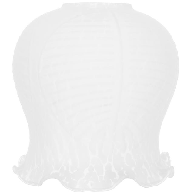 Pantalla de lámpara de cristal para lámpara colgante E27, reemplazo de forma de flor, pantalla de luz, aplique de pared, cubiertas de luz para luces colgantes