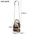 thumbnail image 2 of FORMRS Crossbody Bag for Women Quilted Travel Shoulder Cell Phone Purse with Chain Strap Handbag, Halloween Cat, 2 of 7