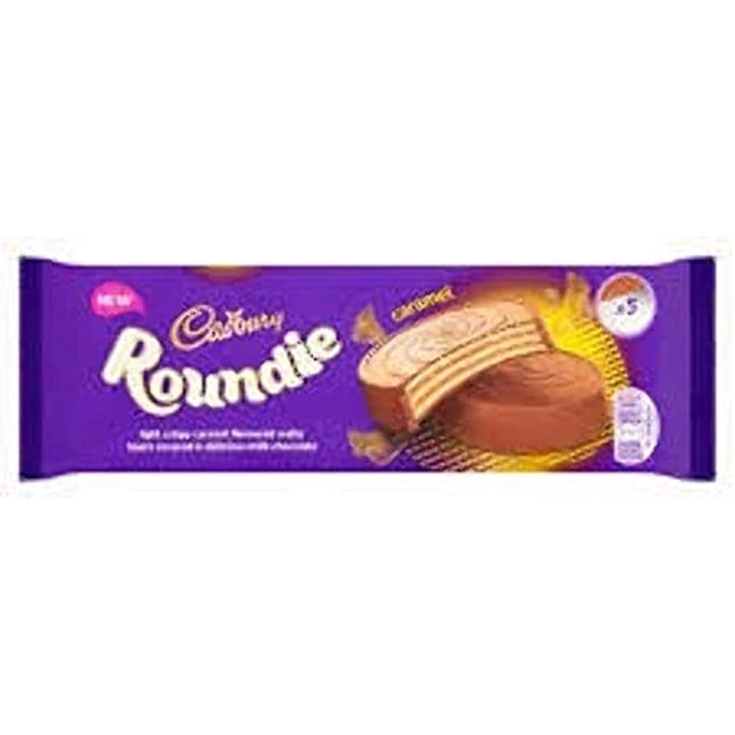 Cadbury Roundie Caramel Biscuits 150G