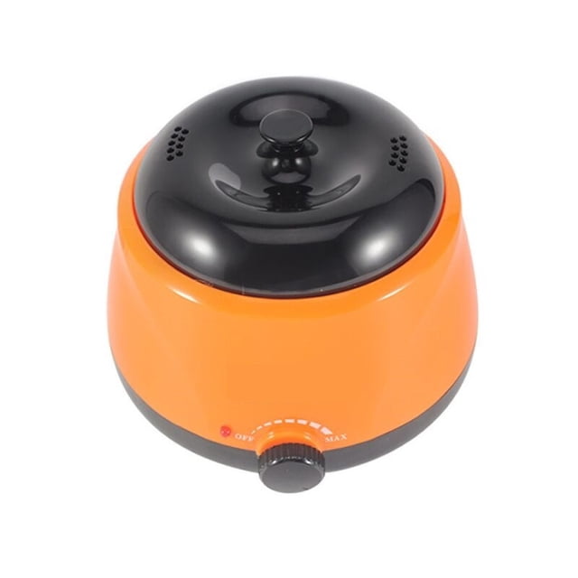 Electric Wax Heater Paraffin Warmer Hair Removal Machine, Orange for Home ,Fast Heating