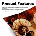 thumbnail image 2 of Aries Constellation Luxurious Velvet Throw Pillow Covers with Unique Patterns - Set of 2 Throw Pillow Inserts Included for Home Decor, 16x16, 18x18, 20x20 Inches, 2 of 6