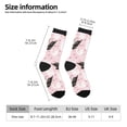thumbnail image 2 of Vsdgher Swan And Flowers2 Crew Socks for Men & Women, Breathable Casual Athletic Ankle Socks, 2 of 6