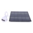 thumbnail image 3 of Paneles solares para exteriores de 5W, fuente de alimentación móvil, suministros policristalinos para cargador DIY, 3 of 9