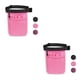 thumbnail image 2 of Speravity Riñonera de nailon portátil, bolsillos de almacenamiento de herramientas, cinturón deportivo, organizador plegable rosado 2piezas Speravity CBP159044, 2 of 6