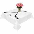 thumbnail image 2 of Ice Hockey Table Cloth Waterproof Tablecloths, Modern Minimalist Ball Sports Game Art Tablecloth Dining Table Cover for Kitchen Party Tabletop Outdoor, Square Tablecloth 60x60 Inch, 2 of 9