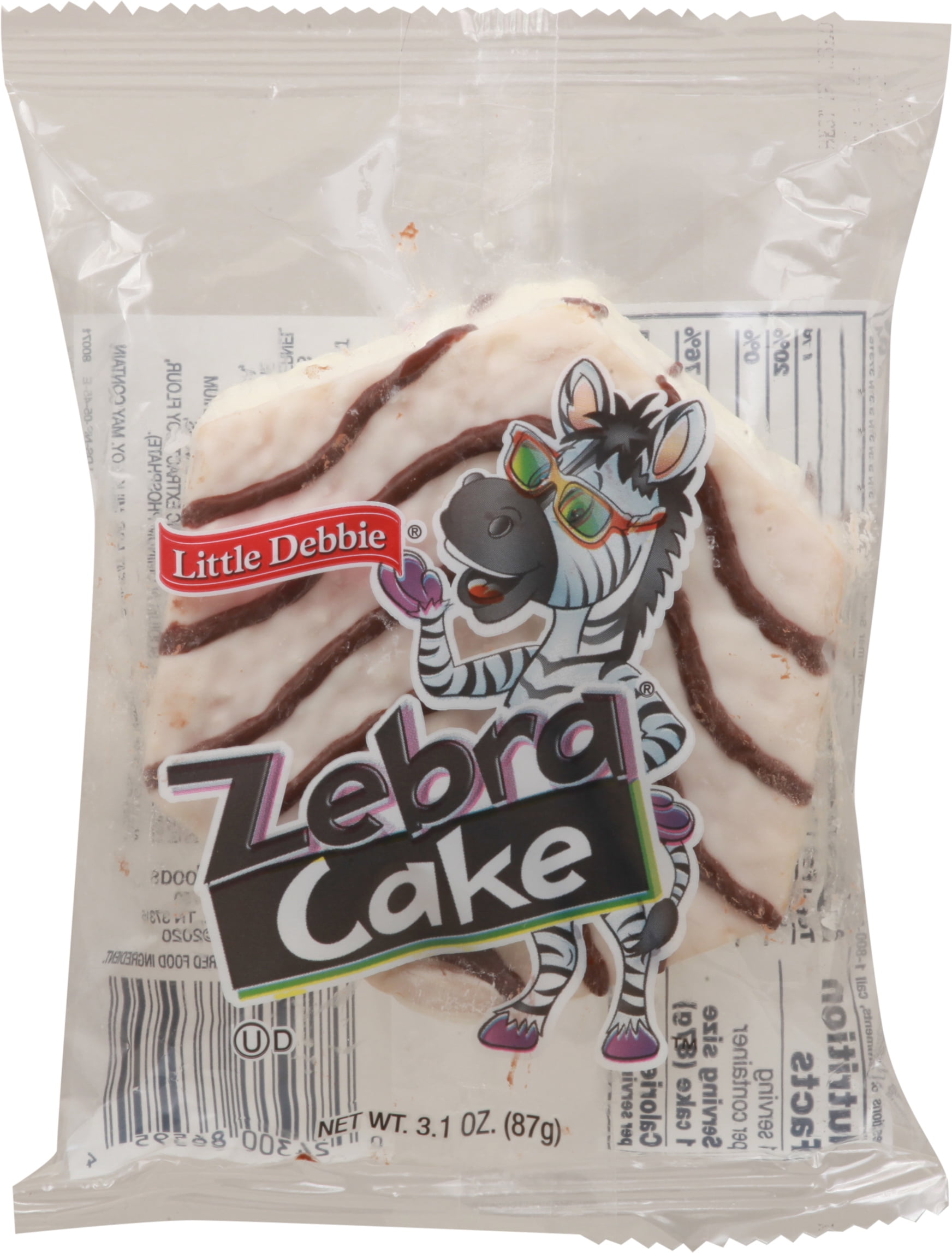 Little Debbies Ss Little Debbie Vanilla Zebra Cake