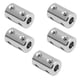 thumbnail image 1 of Motor Shaft Connector, Steel Shaft Coupling 6 To 6mm Anti Deformation 5pcs For Motor Transmission ANGGREK Otros Deportes, 1 of 8