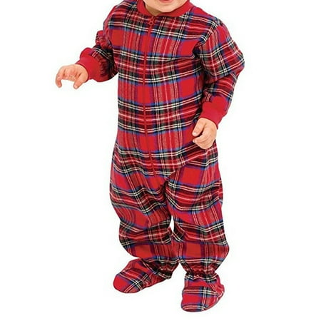 

LisenraIn Family Matching Pajamas Deer Print Plaid Pyjama Trousers Parents
