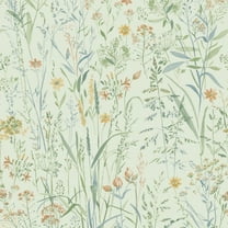 Grandeco Floral Vinyl Textured Wallpaper