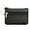 Black1, variant on Small Leather Coin Purse Change Pouch for Women Men with Zip Key Ring
