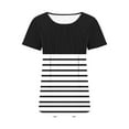 thumbnail image 5 of Under 5 Dollar Items for Women Vacation Tops for Women 2025 Beach T Shirts White Blouse for Women Business Casual Tops Womens White Shirt Tie Dye Shirts for Women, 5 of 5