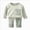 T391-Light Green, variant on Girls Boys Long Sleeved And Long Legged Casual Home Set Comfortable Soft Stylish Plaid Print Back-To-School Pajamas & Dailywear Set 1T 2T 3T 4T 5T 6T Set 18-24 Months 9-12 Months
