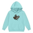 thumbnail image 5 of Tiijoy Valentine's Day Tracksuit for Girls Hoodie Sweatpants Sweatsuit, Sizes 3-4, 5 of 5