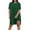 Dark Green, variant on Shadoumai Women Plus Size 2 Piece Outfits Short Sleeve Tunic Tops and Biker Shorts Sets Tracksuits