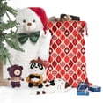 thumbnail image 5 of Christmas Sack – 28" X 20" Canvas Gift Bag with Drawstring, Full Print Polyester Santa Sack, Durable Reusable Xmas Gift Bag for Holiday, Party & Storage, 5 of 5