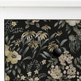 thumbnail image 5 of Roommates Studio Black Pearson Floral Peel and Stick Wallpaper 30.75 Sq. ft, 1 count, 5 of 12
