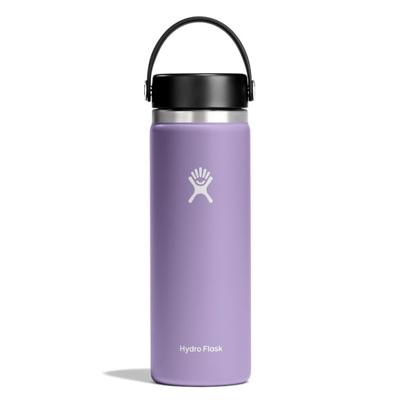 Botella de agua Hydro Flask, 600 ml, boca ancha, sombra de luna